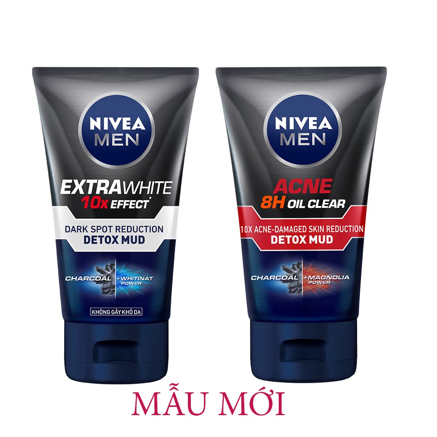 Sữa rửa mặt Nivea For Men bùn khoáng-100ml