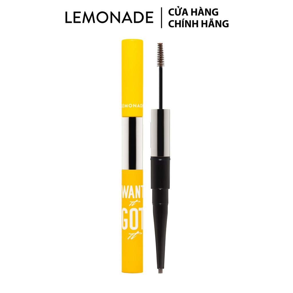 Chì kẻ mày 2 đầu Lemonade Want It Got It Dual Eyebrow 4g