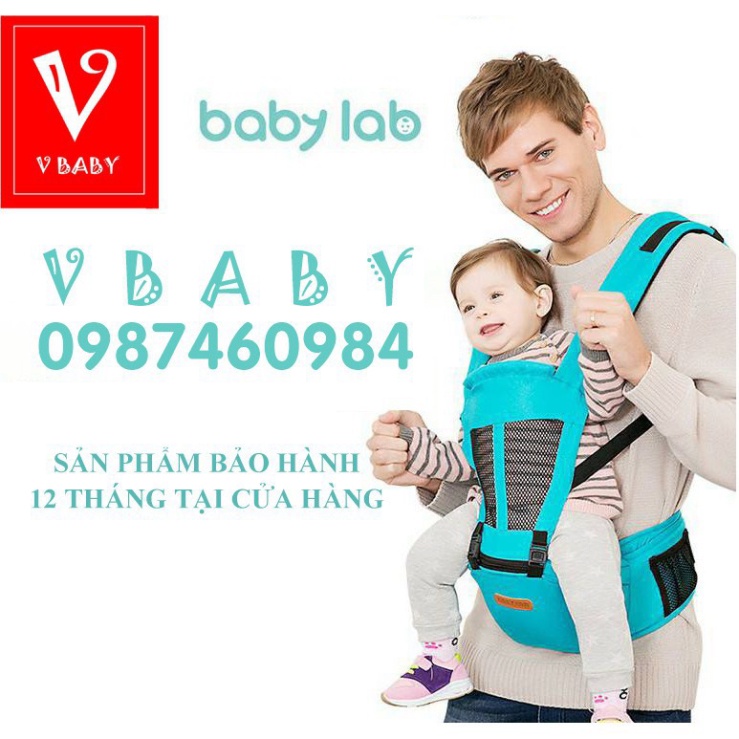 URGS [FREESHIP] Địu ngồi chống gù lưng cho bé BabyLab-1 25 YC18