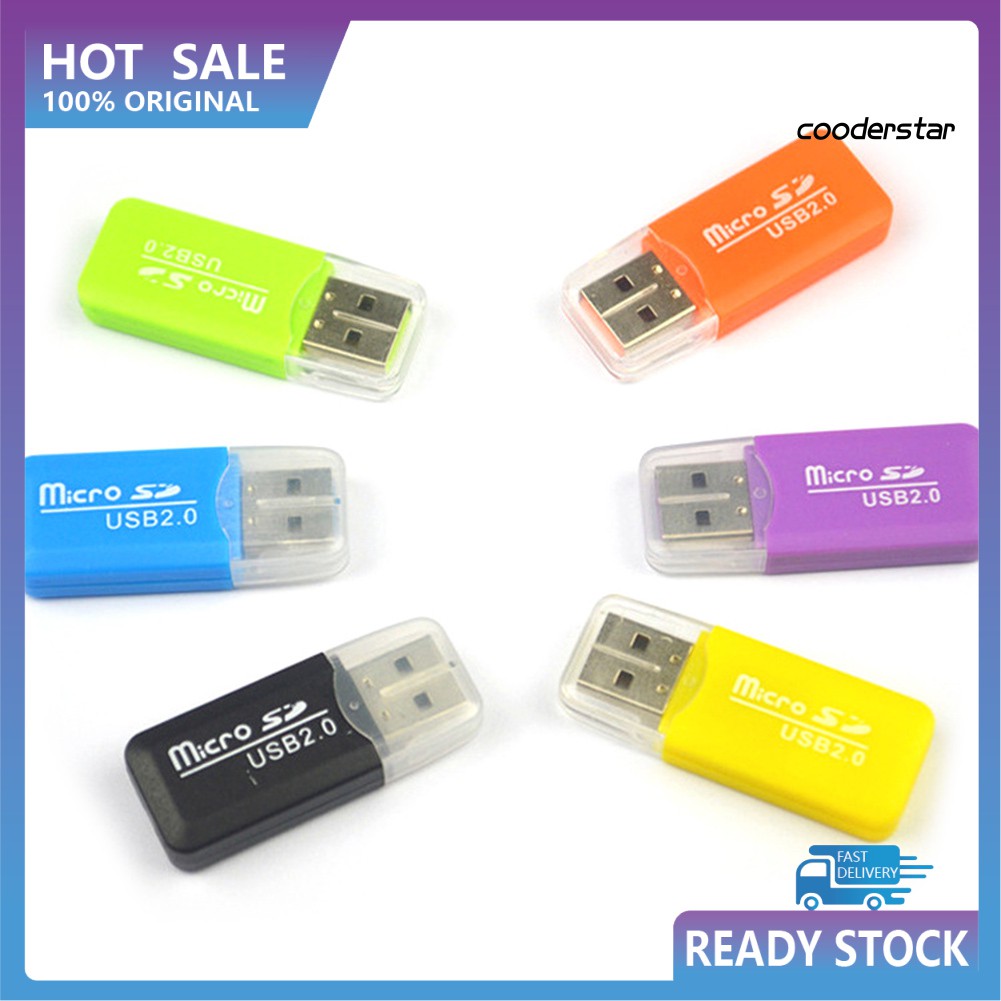 Đầu đọc thẻ USB 2.0 TF chất lượng cao cho máy tính để bàn/ máy tính xách tay