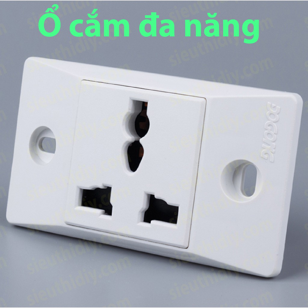 Phích cắm chuẩn Anh 3 chấu lớn 250V 13A có cầu chì