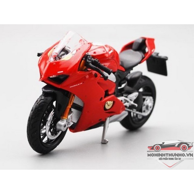 Xe mô hình mô tô Ducati Panigale V4, tỉ lệ 1:18