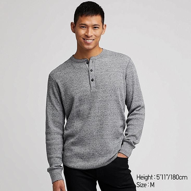 Áo Thun Nam dài tay U ni