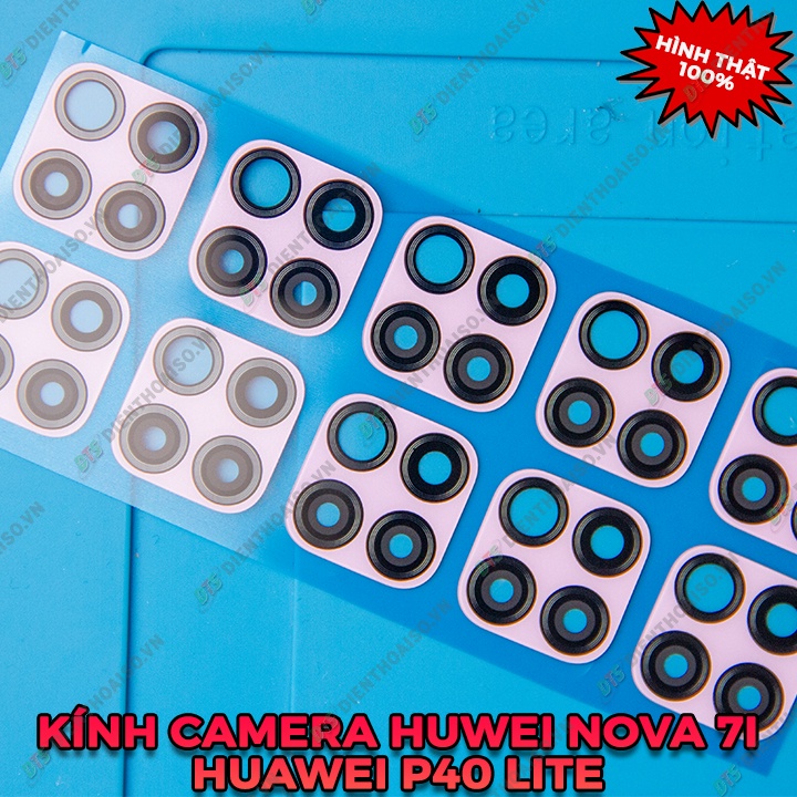 Kính camera huawei nova 7i /p40 lite có chụp camera