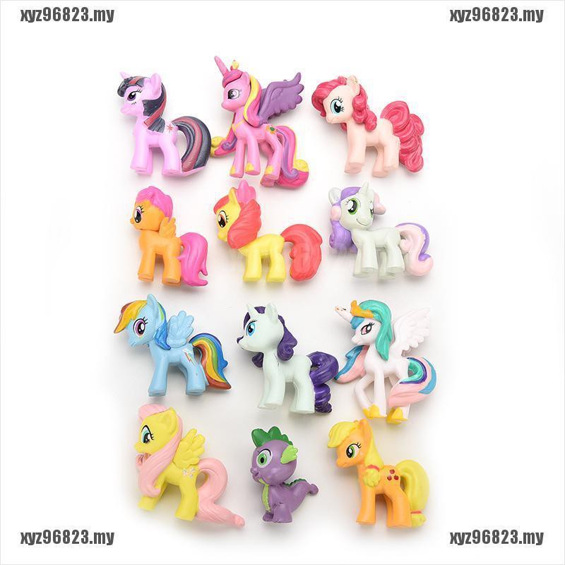 Bộ 12 Con Ngựa Pony Xyz76 Cho Bé