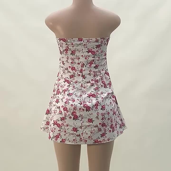 Đầm Mini Ôm Dáng Hở Vai In Họa Tiết Hoa Thời Trang   Cho Nữ | BigBuy360 - bigbuy360.vn