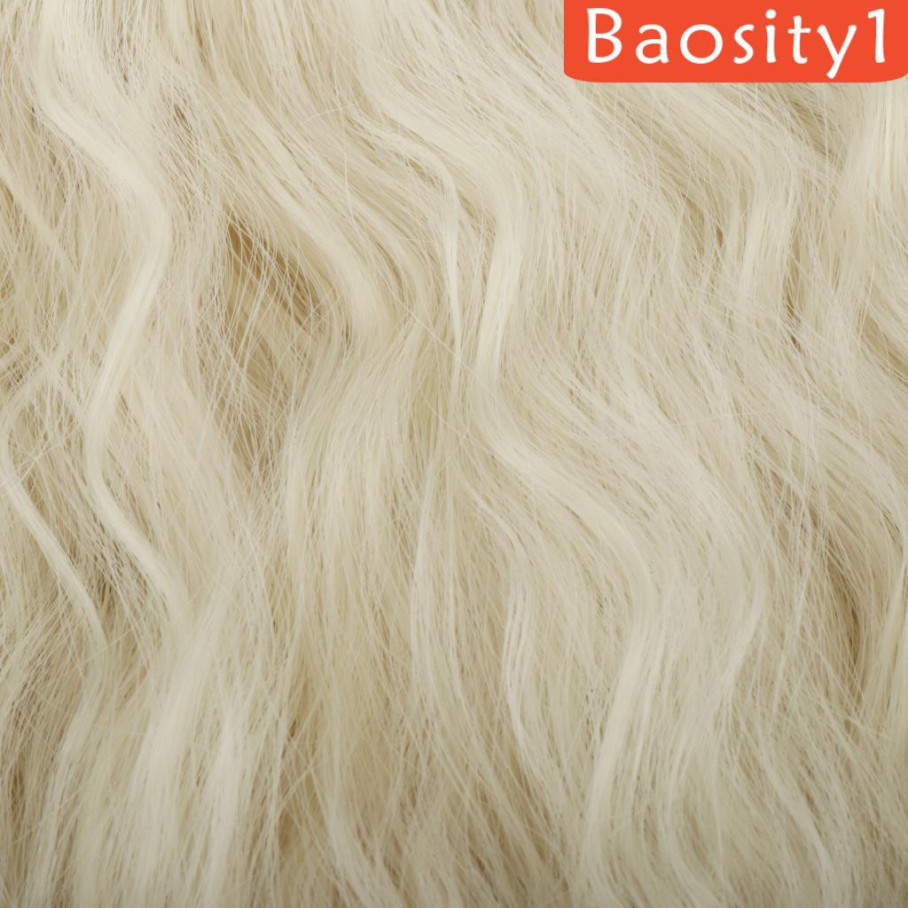 Tóc Giả Uốn Xoăn Cho Búp Bê 1 / 3 Bjd 9-10inch 22-24cm