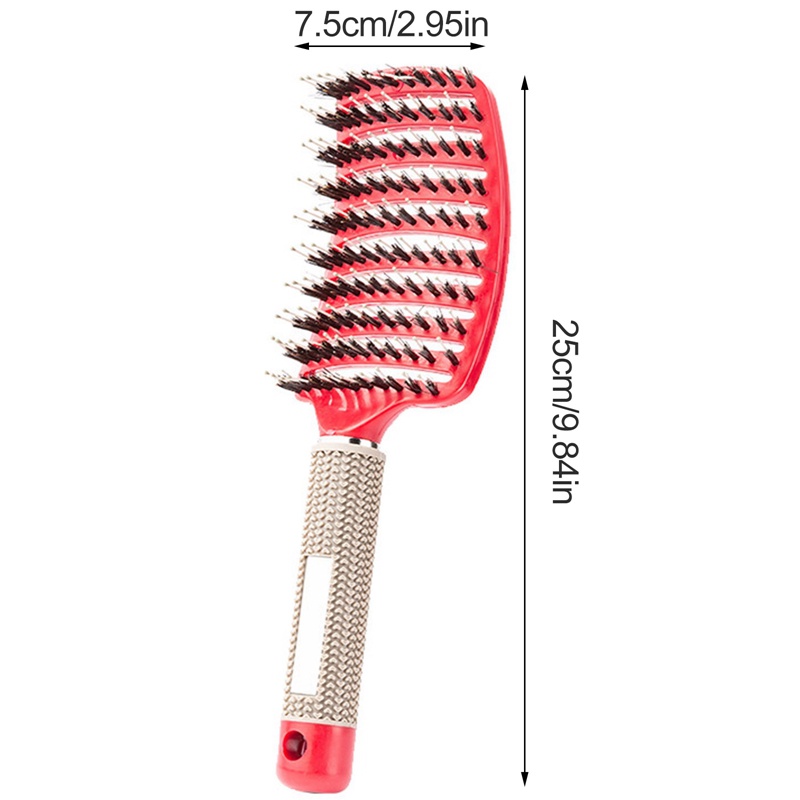 Lược Chải Tóc Mát Xa Da Đầu Bằng Sợi Nylon Tiện Dụng Cho Salon