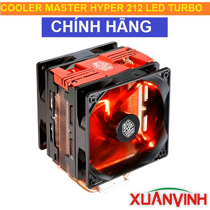 Tản Nhiệt COOLER MASTER HYPER 212 LED TURBO (NEW 100%, CHÍNH HÃNG)