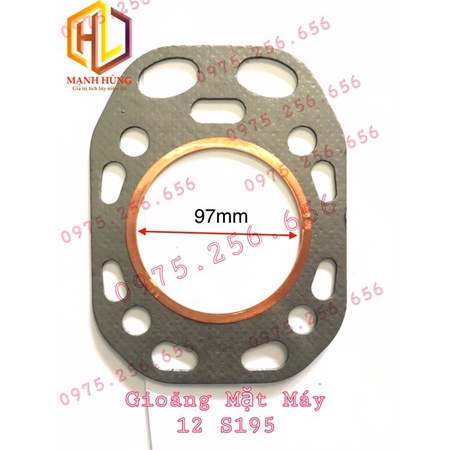 Gioăng Mặt Máy 12 S195 MINH
