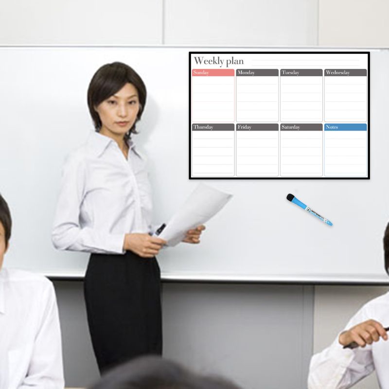 Blg Bảng Trắng Nam Châm A3 Lên Kế Hoạch Hàng Ngày Gắn Tủ Lạnh