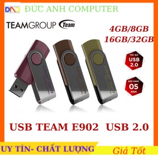 Usb 2.0 team group e902 32gb /16gb/ 8gb/ 4b inc - hãng phân phối chính thức, bảo hành 5 năm