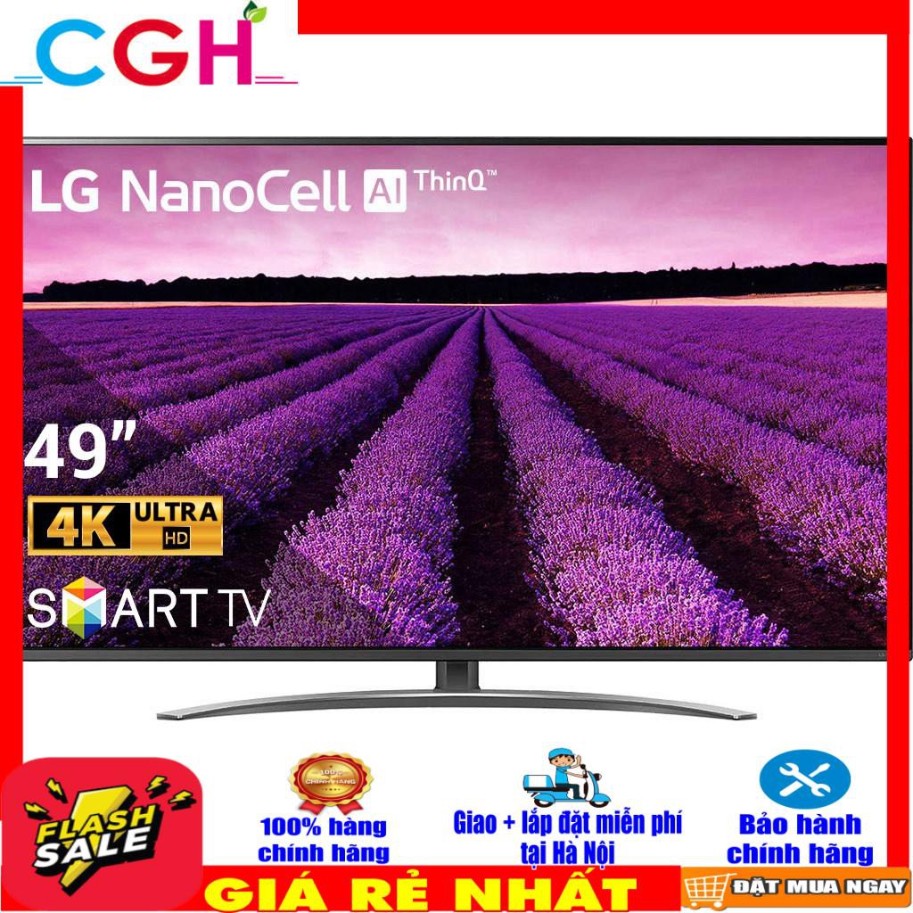 Smart Tivi LG NanoCell 4K 49 inch 49SM8100PTA (Miễn phí vận chuyển tại hà nội)