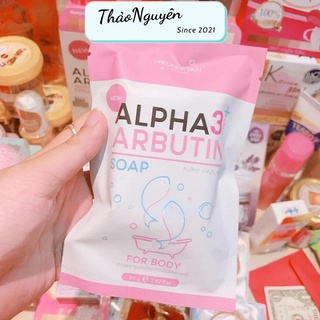 Xà Bông Tắm Kích Trắng Alpha Arbutin Collagen Soap Thái Lan