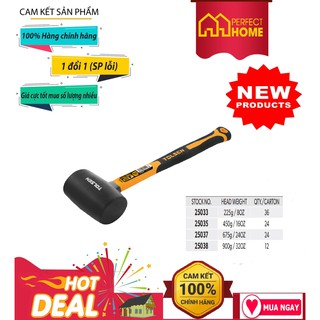 ⚡️Sale sốc⚡️ { Hàng chính_hãng}{Hàng_Chính hãng} Búa cao su Tolsen 25033 8OZ(220g)