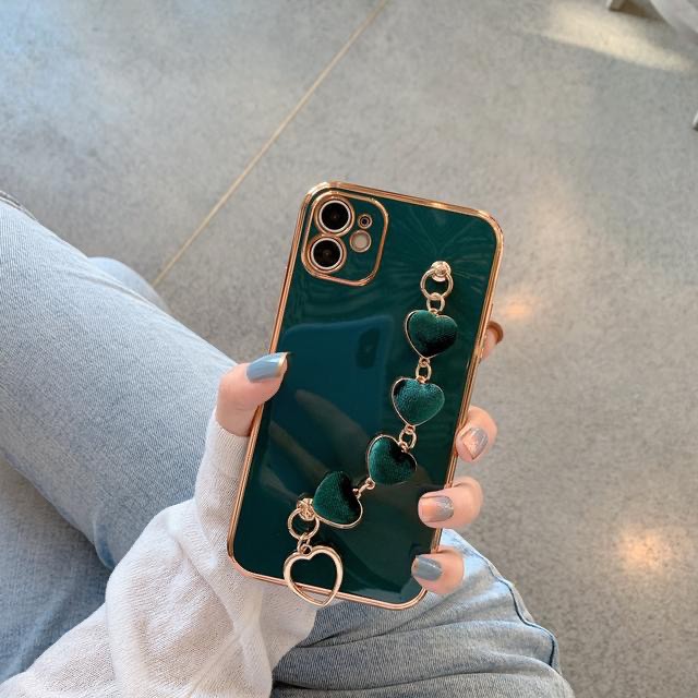 Ốp Điện Thoại Mạ Dây Đeo Cho iPhone 7 8 7 plus 8 plus 11 11 pro 11 pro max xr x/xs xs max