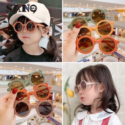 Kính cho bé 🍒 FREESHIP🍒 Kính mát màu Pastel cho bé trai bé gái cho bé 2 tuổi- 5 tuổi