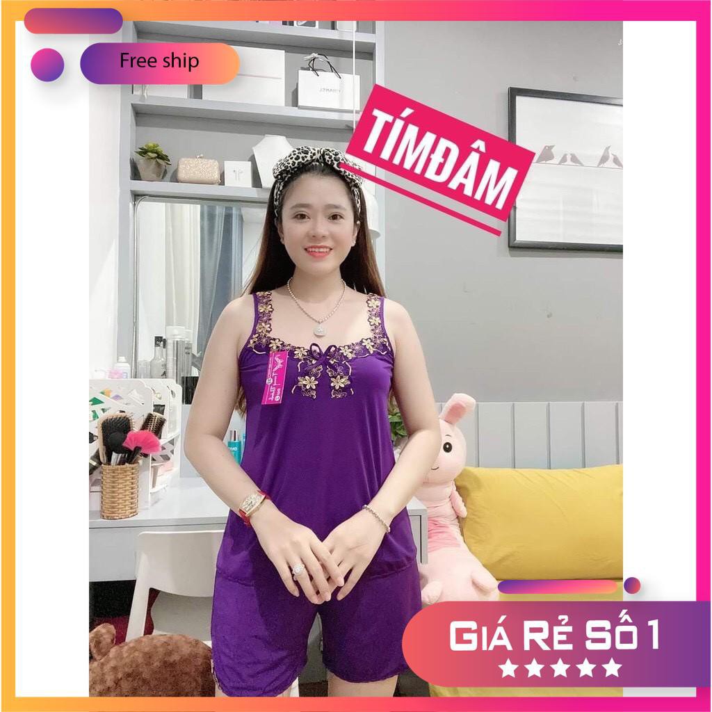 Đồ bộ ngủ thun lạnh Size từ 40-65kg | BigBuy360 - bigbuy360.vn
