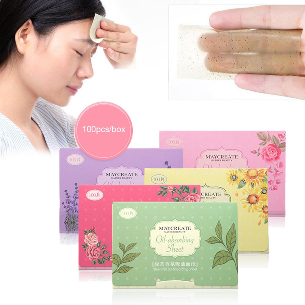 [Hàng mới về] Set 100 giấy thấm dầu dành cho da mặt