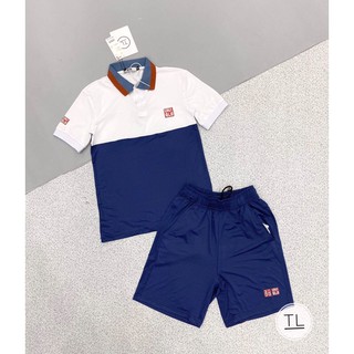 Bộ thể thao nam uni phối cổ Bin store