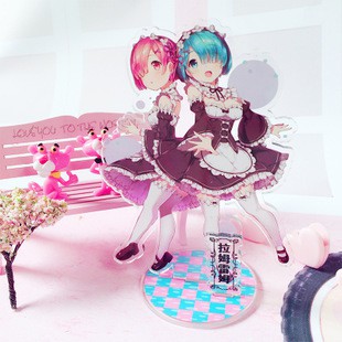 Standee Re: Zero ảnh đứng tượng mica quà tặng xinh xắn, dễ thương