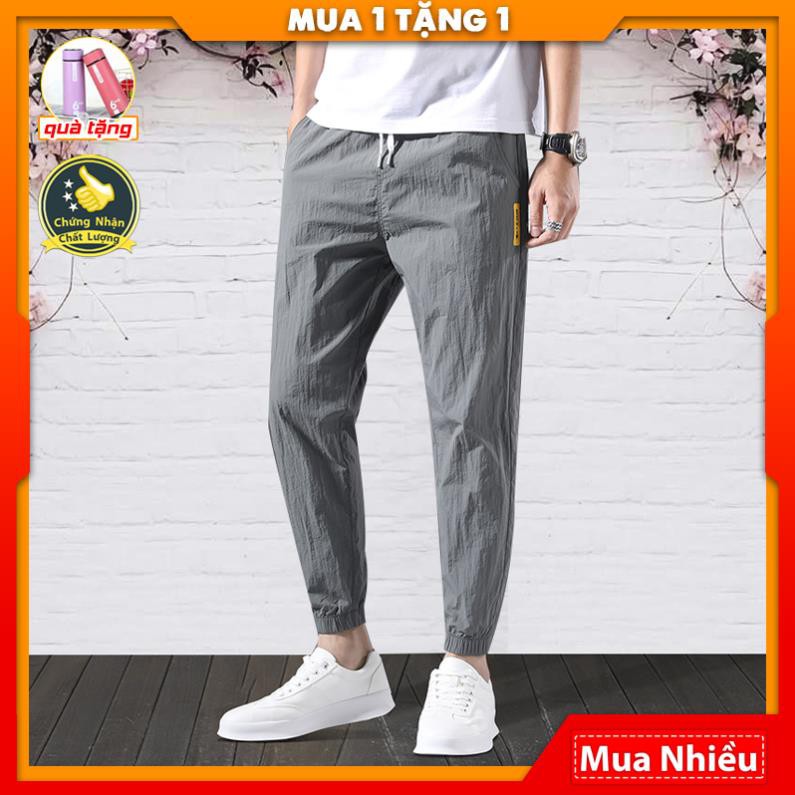 Quần jogger nam 💥FREESHIP💥 Quần thể thao nam kaki Slim mã TT47 kiểu bó ống Hàn Quốc chất vải đũi đẹp ống dài +