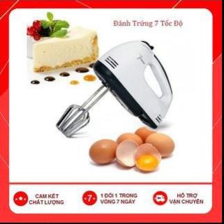 [Free Ship❤️]  Máy Đánh Trứng Cầm Tay 7 Tốc Độ Công Suất 180W - Kho Sỉ Nhật Minh