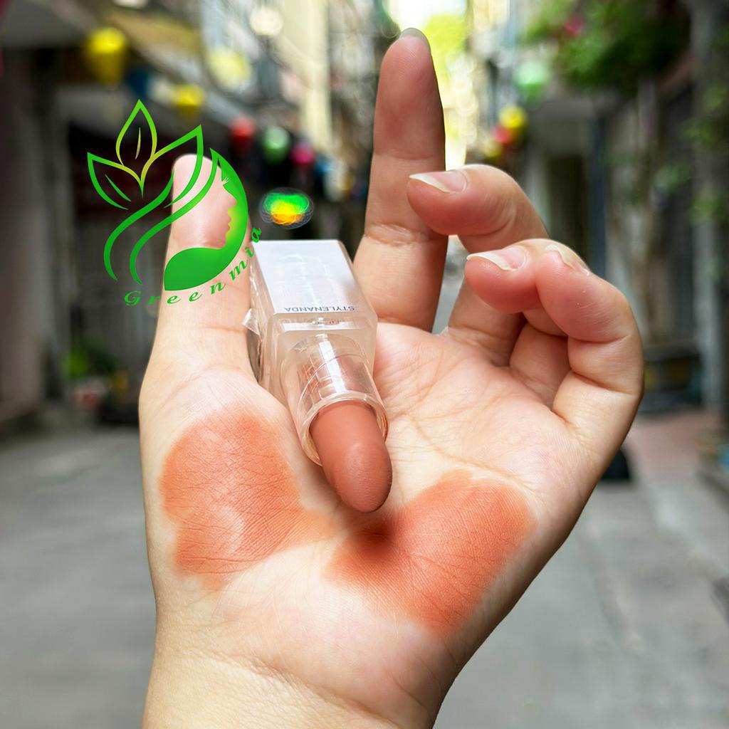 Son Môi 3CE Thỏi Soft Matte Lipstick Warmish Move Màu Cam Nude Mềm Mại Quyến Rũ