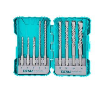 Bộ mũi khoan bê tông gài 9 chi tiết Total TACSDL30901