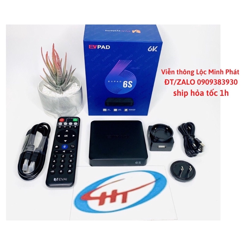 Tv Box Thông Minh Evpad 5s - 6S Mới Nhất  2021 Xem Thể Thao, Truyền Hình Quốc Tế Miễn Phí 1000 Kênh