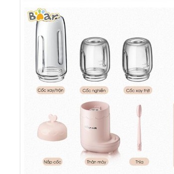 MÁY XAY BEAR 3 CỐI CHÍNH HÃNG