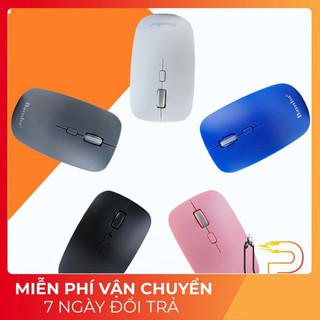 [BH 6 THÁNG] CHUỘT KHÔNG DÂY MÀU HỒNG BAMBA B5 - MOUSE KHÔNG DÂY BAMBA B5
