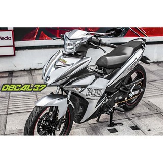Tem trùm exciter 150 trắng đen