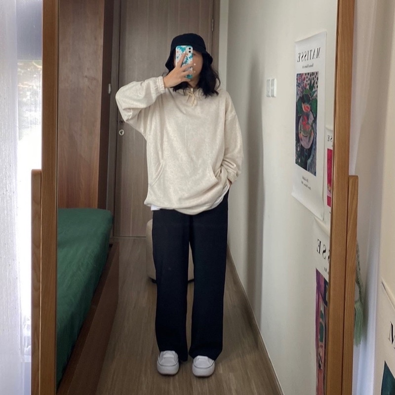 [HD3] KIM - Áo nỉ mũ dây rút - Basic Hoodie V2 | BigBuy360 - bigbuy360.vn