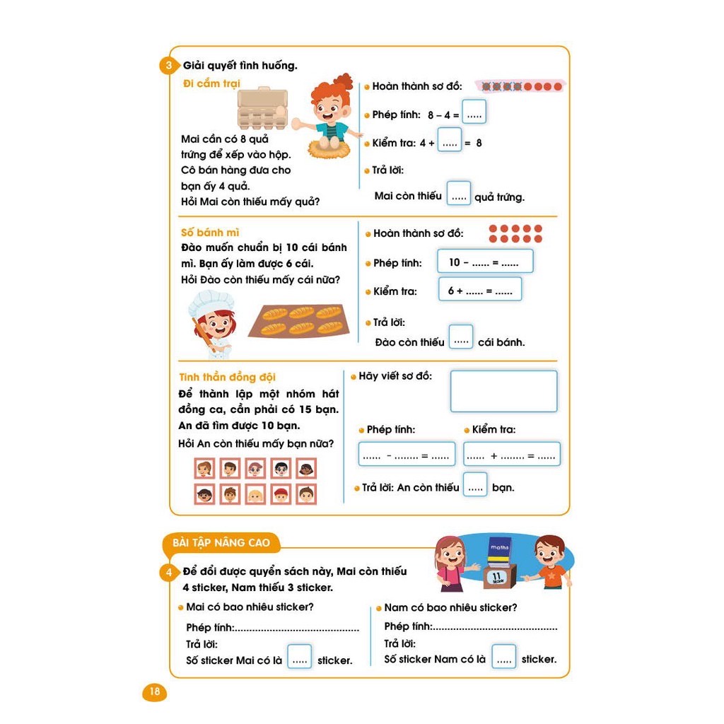 Sách – Sắc màu Toán học: CHINH PHỤC TOÁN TƯ DUY 4-6+, Tập 2