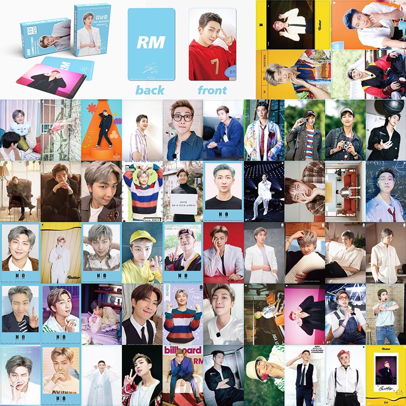 Hộp 54 Thẻ Hình LOMO Card Nhóm Nhạc BTS 2022