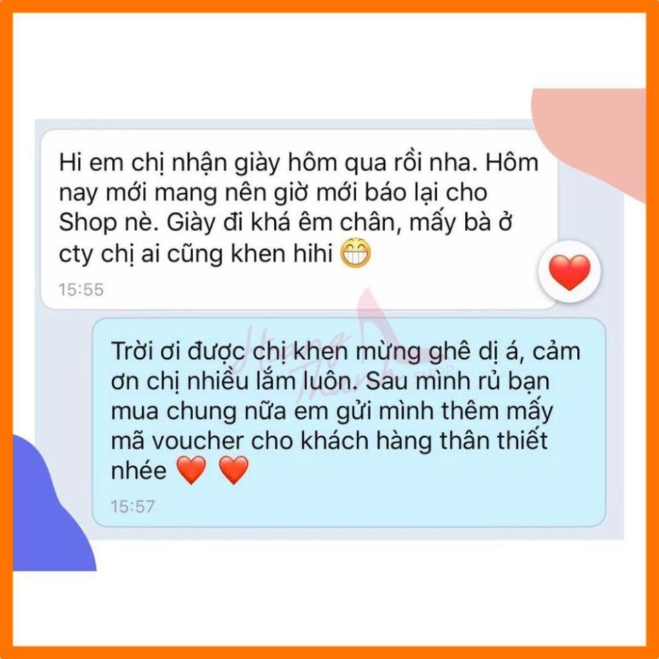 [GIÀY CHÍNH HÃNG - BAO ĐI MƯA] Giày Nữ, Giầy Đẹp Bít Mũi Basic Sành Điệu Gót Vuông 3 Phân. Giày Nữ Hoàng Thanh G2 Trắng.