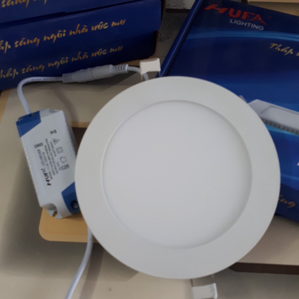 Đèn Led Panel Âm Trần siêu mỏng 9W AT-68 sáng trắng - HUFA