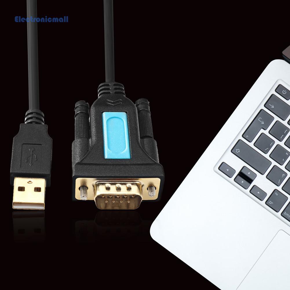 Cáp Chuyển Đổi Cổng Usb 01 Sang Rs232 Com 9 Pin Cho Win 10 / 8 / 7 / Xp