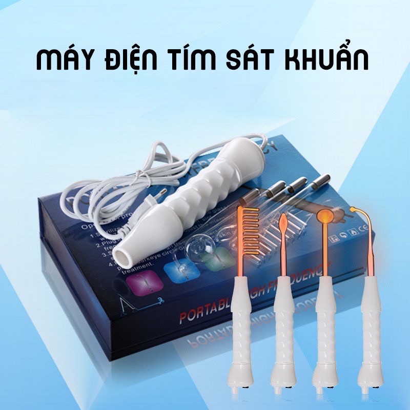 Máy Điện Tím Sát Khuẩn Cầm Tay Cho Spa, Thẩm Mỹ