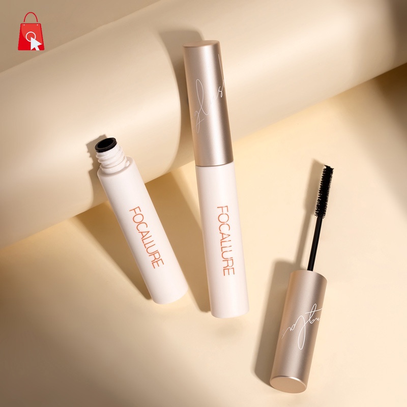 [Hàng mới về] Mascara làm cong/ dài và dày mi chống thấm nước màu đen/ nâu đầu cọ 3mm