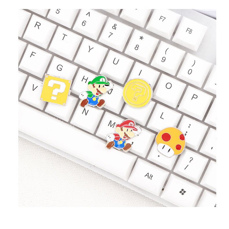 Pin cài áo nấm Super Mario - GC130