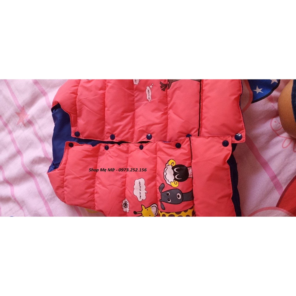 (Giá Sốc) Áo khoác trẻ em - bé trai, bé gái - ( Áo phao Gile - Hàng quảng châu) - size 120, 130, 140 ( Ảnh thật )- QS08