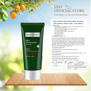 Sữa rửa mặt daily effect - đền bù 200% nếu phát hiện hàng kém chất lượng