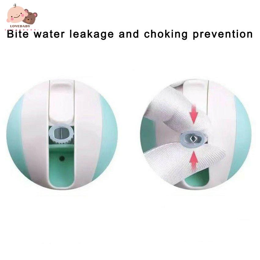 Bình Uống Nước Có Tay Cầm Và Ống Hút Tiện Dụng Cho Bé