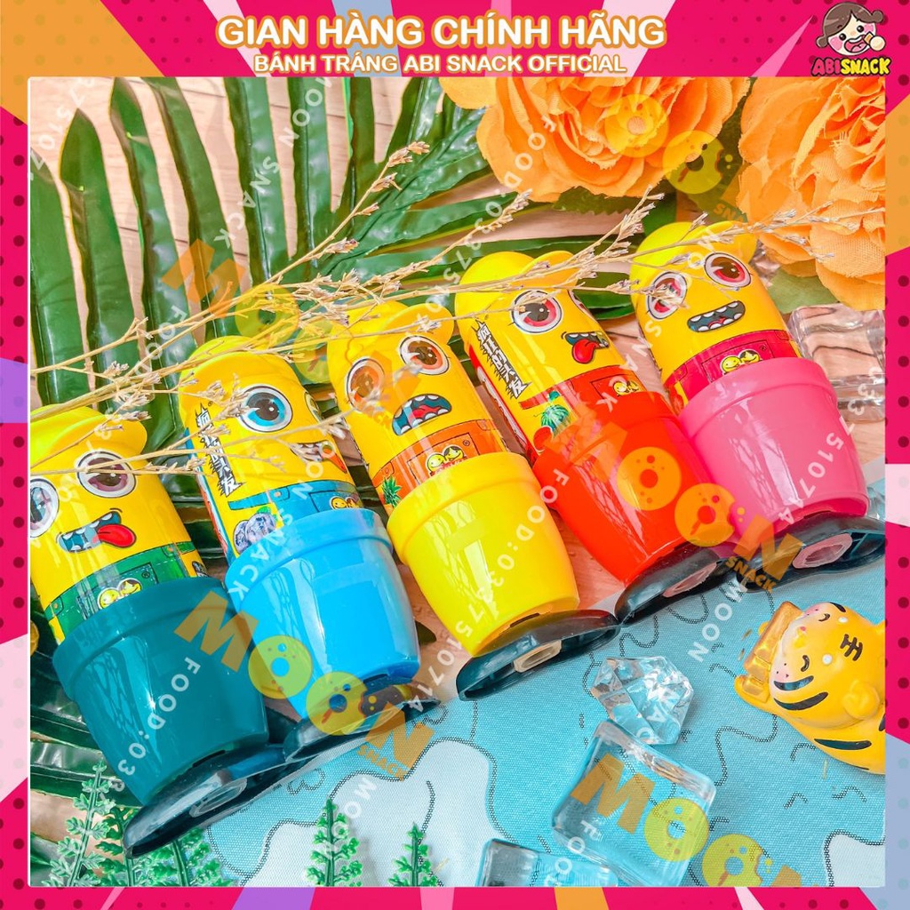 Kẹo ống thạch jelly ngộ nghĩnh chú bé nón vàng 18g