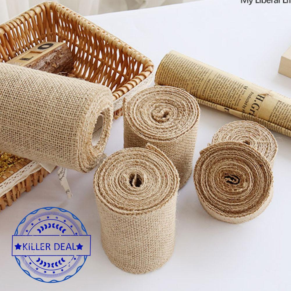 Cuộn vải bao bố dùng làm đồ thủ công DIY T6X1