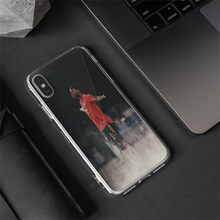 Ốp lưng MU Pogba smile Iphone 7/7Plus/8/8Plus/X/Xs/Xs Max/11/11 Promax/12/12 Promax MAN20210319