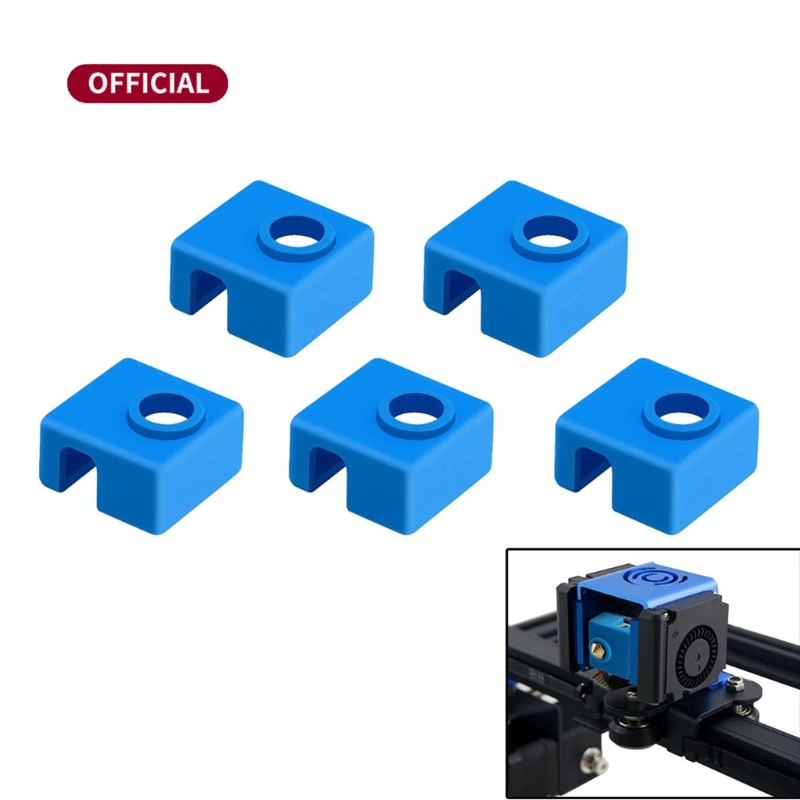 Vỏ Silicon Bảo Vệ Đầu Phun Nóng Cho Máy In 3D CR10 Mk9