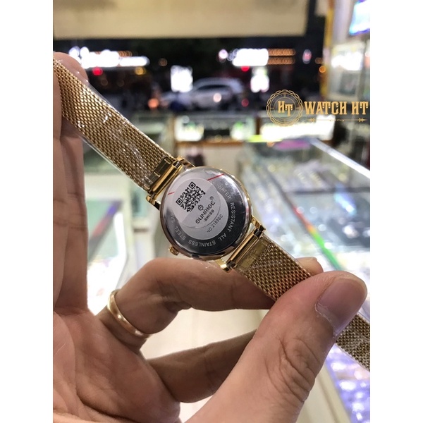 Đồng hồ nữ SUNRISE 2189SB full hộp chính hãng, kính Sapphire chống xước, chống nước